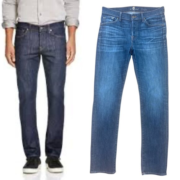 Men's 7 For All Mankind Men's Rhigby Jean, size 30 - Picture 1 of 16